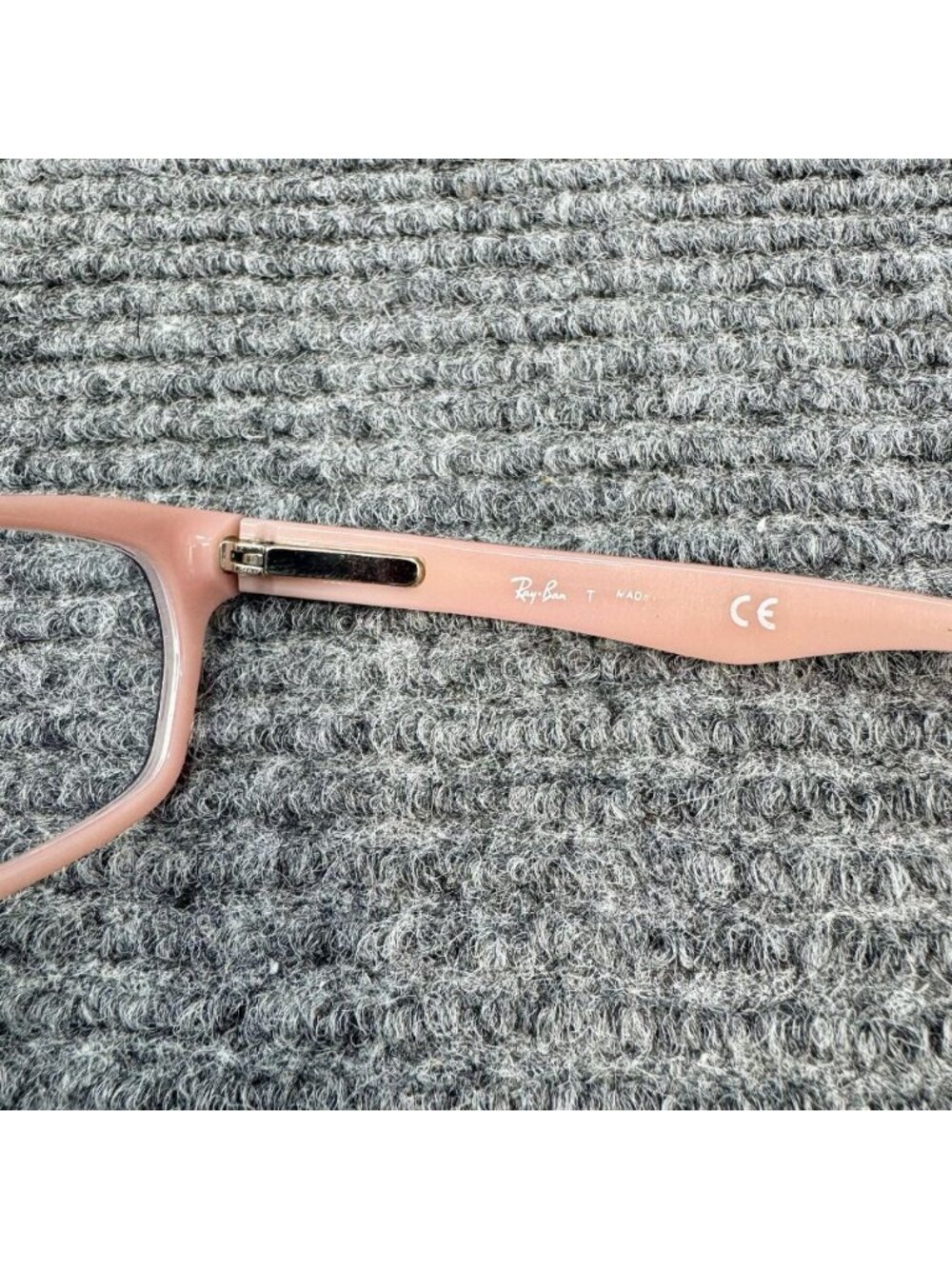 Ray-Ban Eyeglass Frames RB 5150 5024 Black Pink Womens Rectangular 50-19-135 - Picture 8 of 13